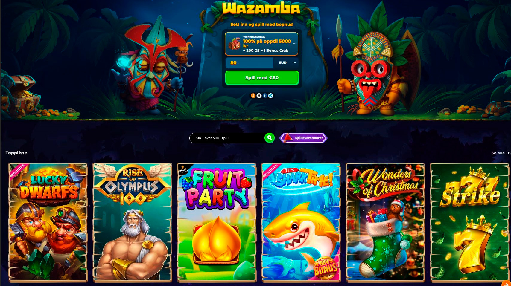 wazamba casino